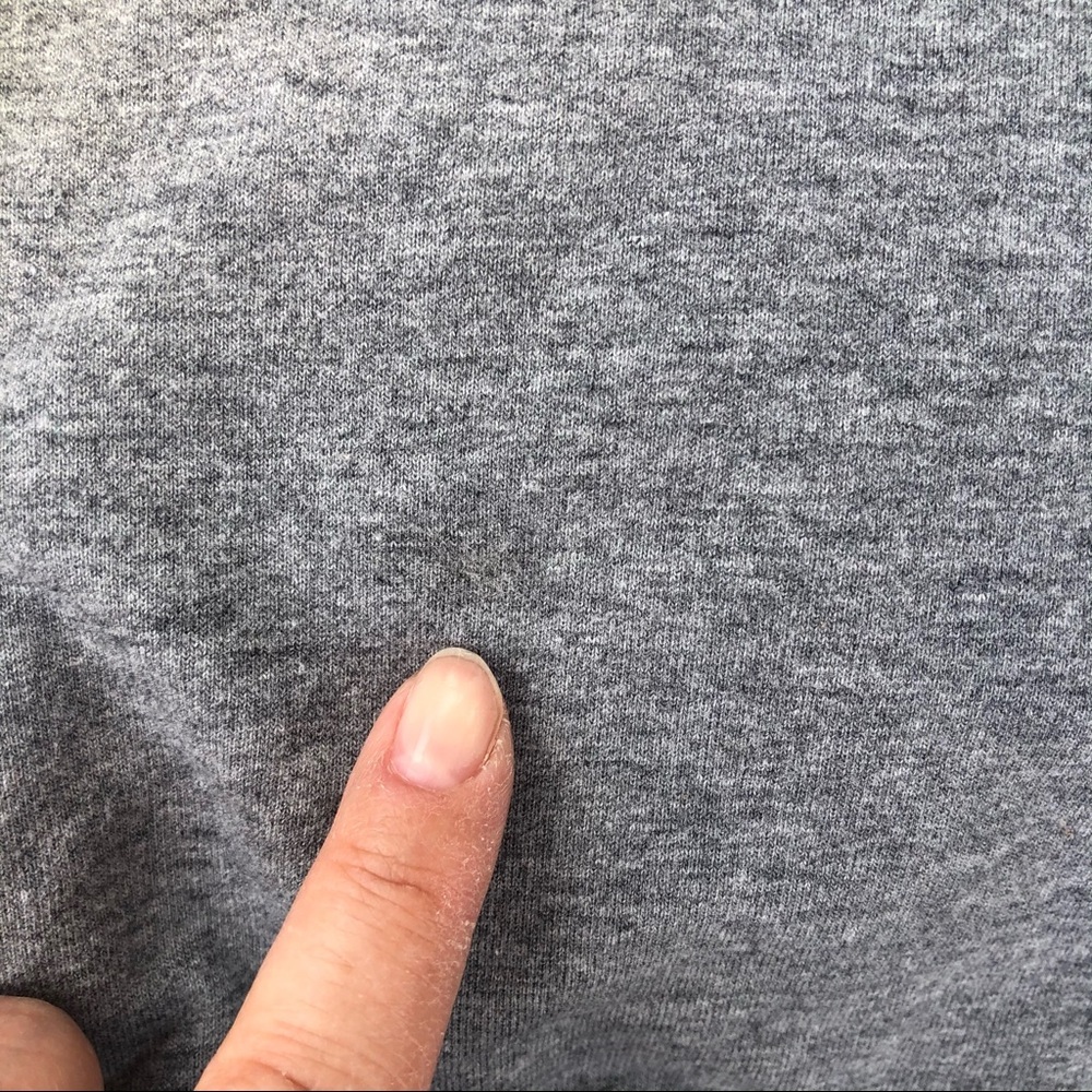 Style & Co Gray Pullover Hoodie Sweatshirt P/S - Picture 4 of 5